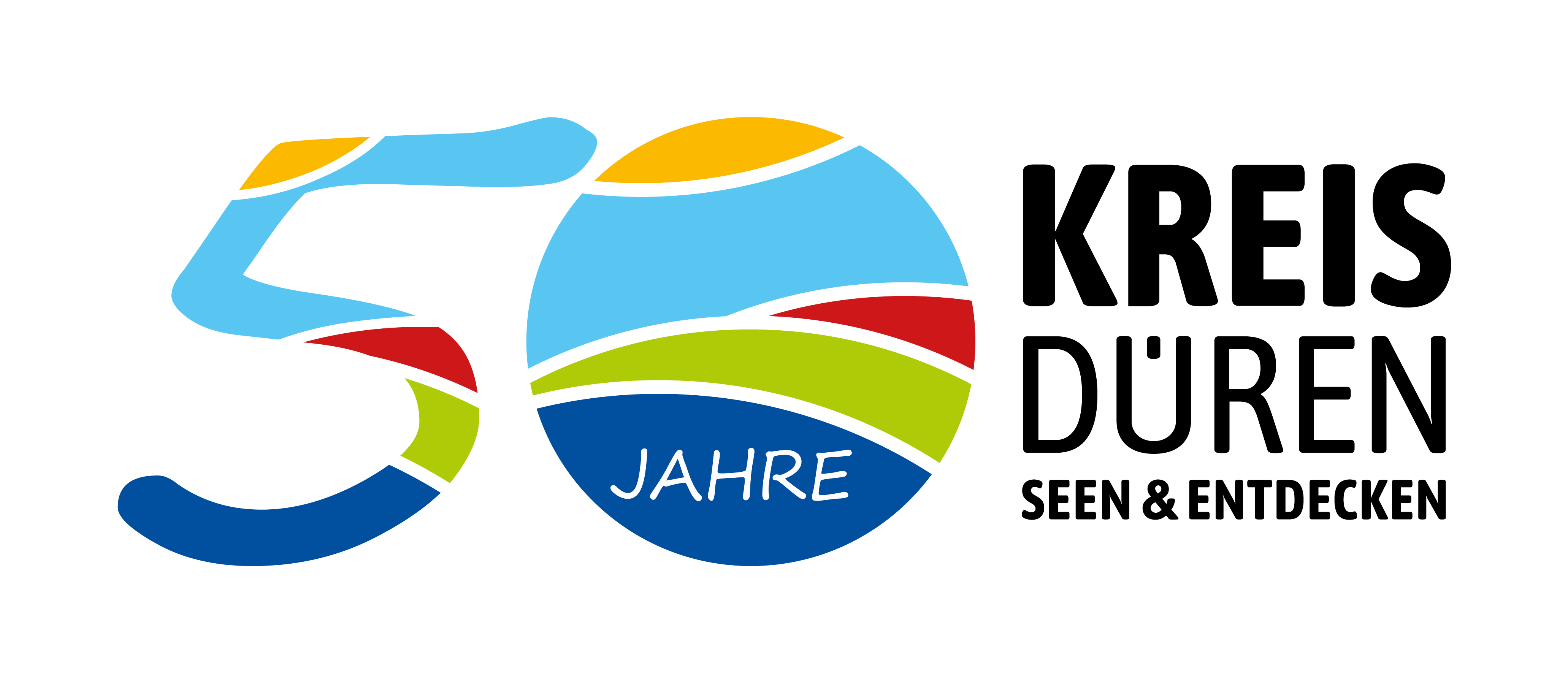 [Logo: Kreis Düren - 50 Jahre]