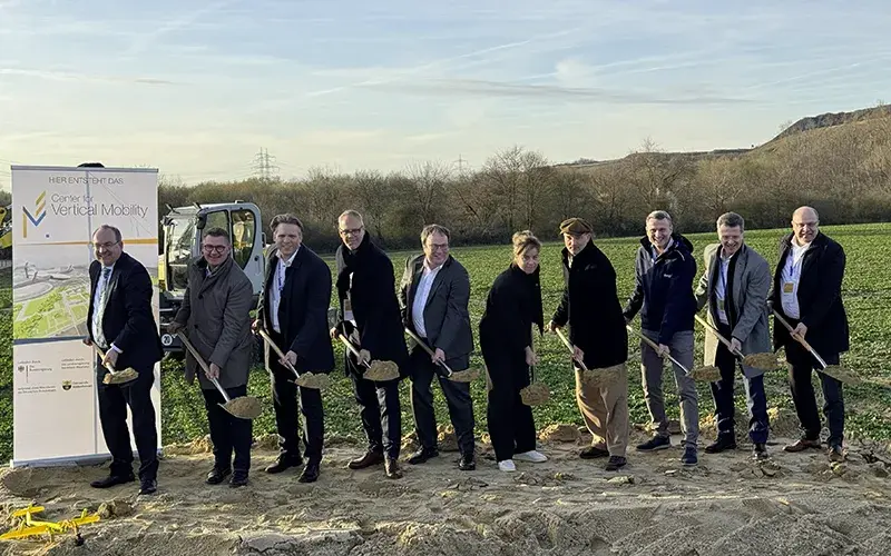 [Spatenstich für das Center for Vertical Mobility (CVM) in Aldenhoven]